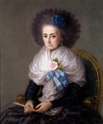 La marchesa vedova di Villafranca da Francisco de Goya